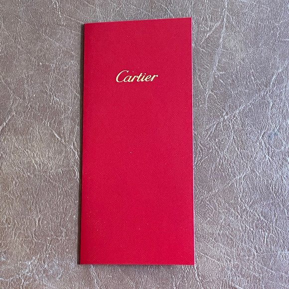 Cartier Receipt Folder Holder - Picture 1 of 6